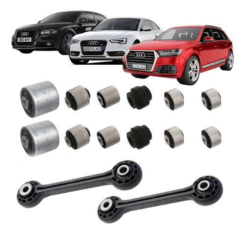 Kit Bujes Parrilla Audi A4 A5 Q5 2017 Al 2020  + Bieletas