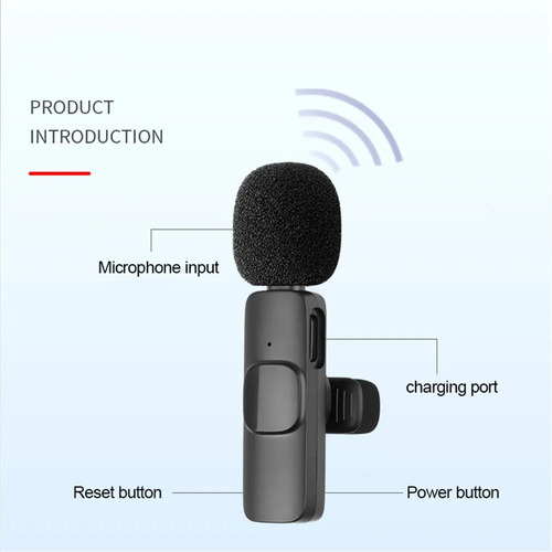 2 Micrófonos Lavalier Solapa Inalámbrico Android C- Usb