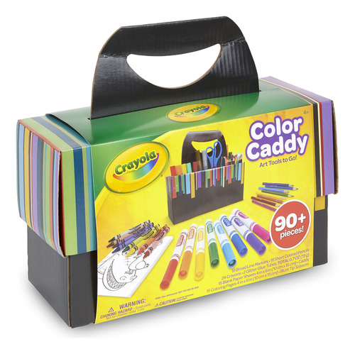 Crayola Kit De Manualidades De Color Caddy (más De 90 Piez.