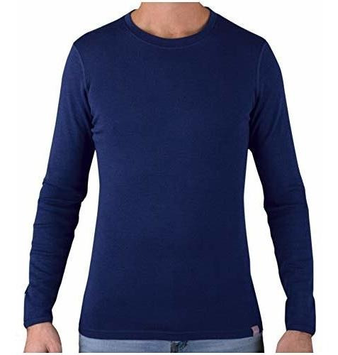 Meriwool Capa Base Para Hombre - Camisa Térmica De Manga Lar