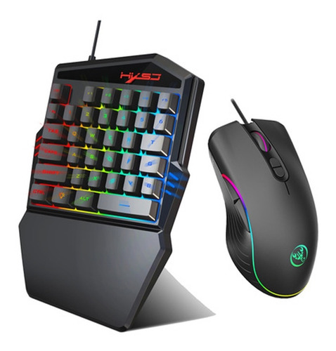 Imagen 2 de 8 de Teclado De 34 Teclas Para Videojuegos Para Una Mano