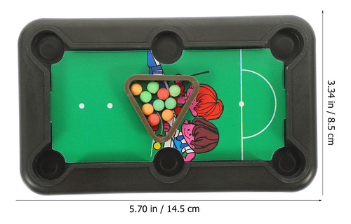 Juego De Minimesa De Billar De 4 Juegos Para Niños Y Adultos