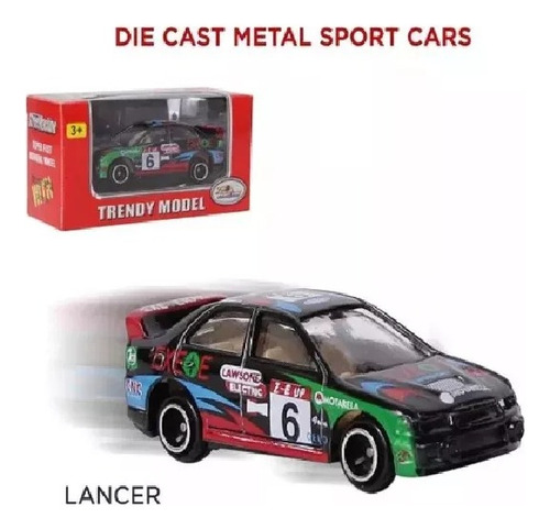 1997 Mitsubishi Lancer Evolution Iv Vitange E;1/64 Nascar