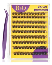 Extensiones De Pestañas Autoadhesivas Bq Con Pinzas Bqlash