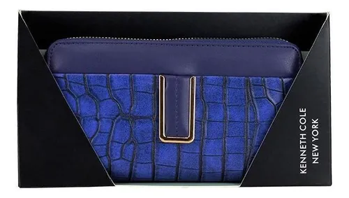 Billetera Tate Azul Kenneth Cole