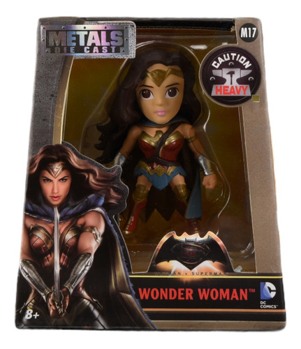 Jada Toys Batman V Superman Metals Die Cast 4  Wonder Woman