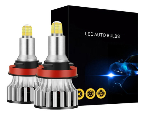 Z Bombillas De Faros Led H11 8 Lados Coche De 360 Grados Le