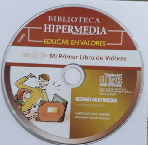 Biblioteca Hipermedia (06 Cd´s) T14 -educar En Valores- (Usado)