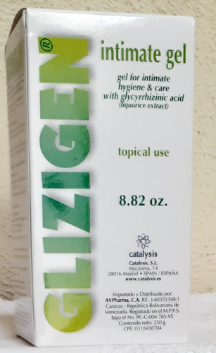 Glizigem En Gel , Spray Y Labial. Higiene Íntima. .importado