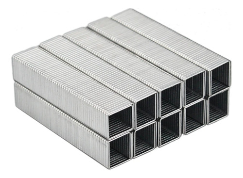 Grampos 80/10 Aço Inox Indust. 2 Caixas C/ 10.000 Un Cada