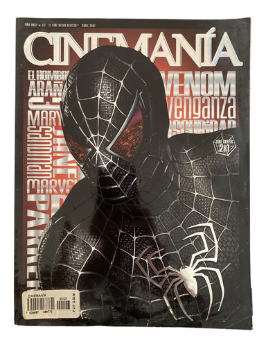 Revista Cinemania 127 Spiderman 3 Algo Maltratada Abril 2007