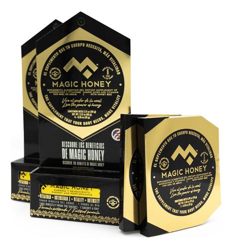 Magic Honey 12 + 2 Sobres  Energia Para Ellos