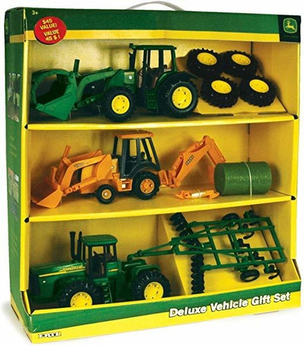 Ertl 8  Vehículo Valor Establecer John Deere Deluxe