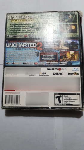 Uncharted Dual Pack Ps3 (Usado)