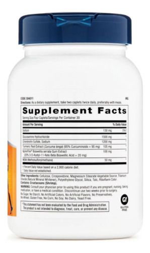 Gnc Triflex Fast-acting - (120 Cápsulas)