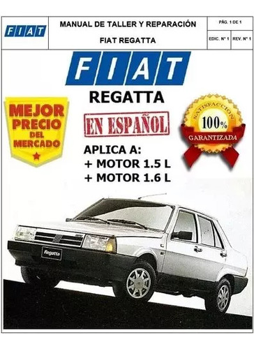 Manual Taller Servicio Reparacion Fiat Regatta Full