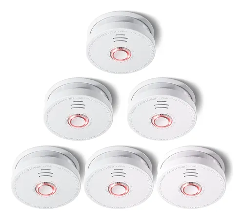comprar Siterlink Detectores De Humo Accionados Por Batería, Alar...