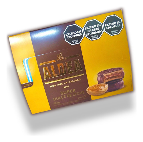 Alfajor La Aldea Caja X 12 Uni.