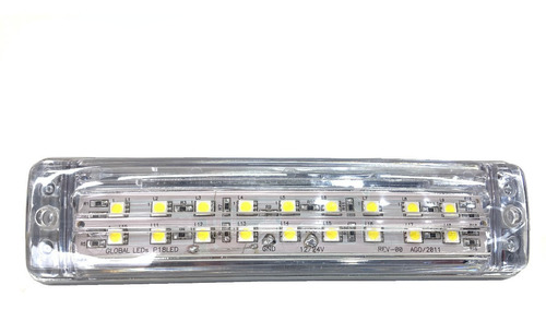 Luminária Led 12v/24v Camping Barco Trailer Van Baú Caminhão