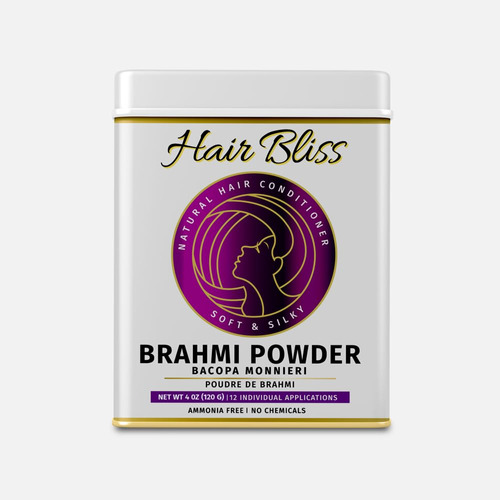 Hair Bliss - Brahmi Bacopa Natural - Polvo Acondicionador De