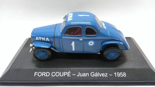 Ford Coupe Juan Gálvez 1958 Salvat 1:43 A4030 Devoto Hobbies
