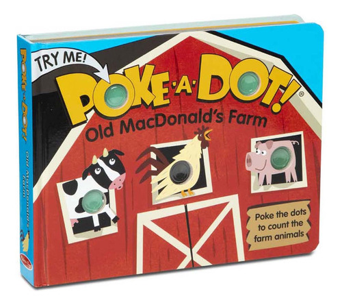 Libro Infantil De Melissa & Doug,  Poke-a-dot: Old Macdonal.