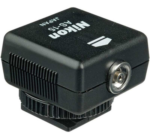 Nikon As-15 Sync Terminal Adapter (hot Shoe To Pc Sync)