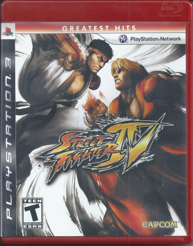 Street Fighter Iv Playstation 3 Importado Ps3 Greatest Hits