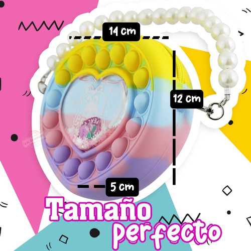 Bolsa De Mano Pop It Juguete Didactico Sensorial Niña Spgj02