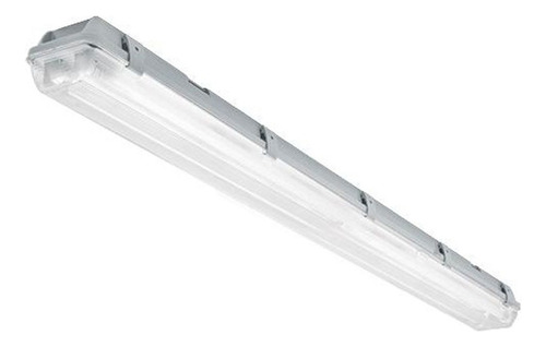 Luminario Sobreponer, 2 X 18w, T8, De Led, Volteck, 46862 Color Blanco