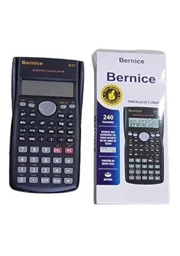 Calculadora Científica Bernice 240 Funciones