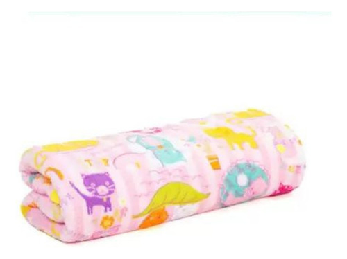 Cobertor Manta Soft Kids Estampado Celta Corttex Infantil Cor Cats Desenho do tecido Liso