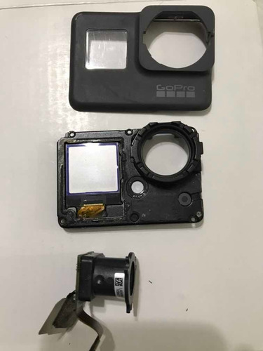Tela Frontal + Sensor Ccd + Capa Frontal Gopro Hero 5 Black