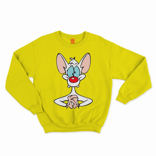 Polera Cuello Redondo Serie Animada Pinky Y Cerebro 003