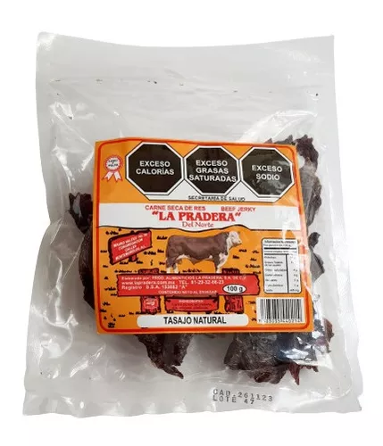 Carne seca en trozo enchilada 100gr. – carneseca1800