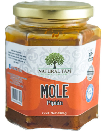 Caja 12 Pzas Mole Artesanal Sabor Pipián