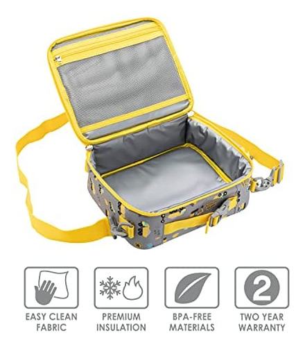 Bolsa Lanchera Bentgo Camiones De Construcción