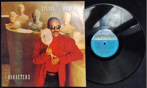 Imagen 1 de 3 de Disco Vinilo Stevie Wonder. Characters. 21046
