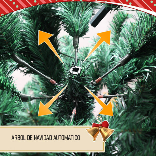 Arbol Navidad Plastico Frondoso Verde Oscuro Arbolito Navideño 200 Ramas Frondosas Arbol De Navidad Plegable Verde Oscuro Arboles Navideños Arbol Navidad Plegable Arbol Navideño Arcashopping