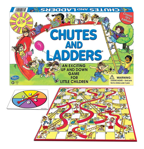 Juego De Mesa Classic Chutes And Ladders