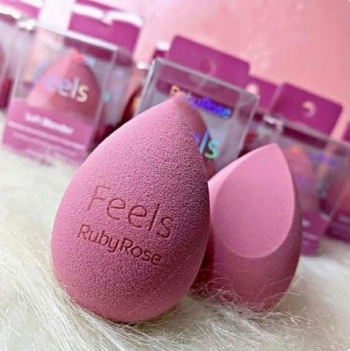 Esponja De Maquiagem Soft Blender Feels - Hbs01 - Rubyrose