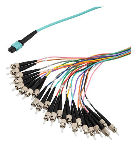 L-com Mpm24om5-str-1 Cable Fibra Conector Mpo-st Mm 1m