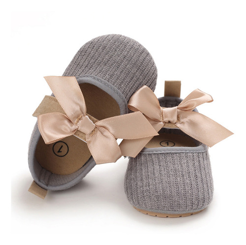 Zapatos Para Bebés Recién Nacidos Y Niñas Con Lazo, Zapatos