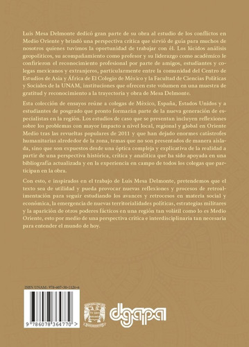 Temas Contemporáneos De Medio Oriente.