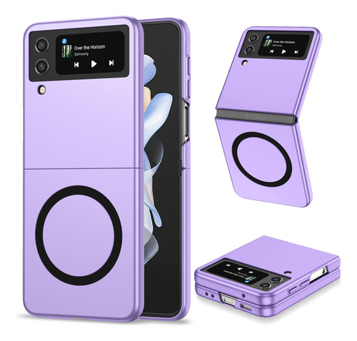 B Para Galaxy Flip Z4 Z3 Magnéticasal Textura Esmerilada