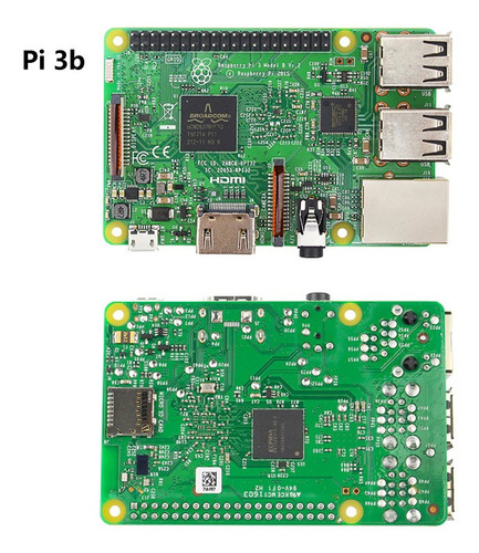 Imagem 3 de 10 de Raspberry Pi 3 B Com 1gb Ram Case Dissipador Cooler Original