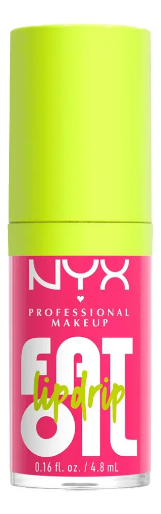 NYX Professional Makeup Fat Oil Lip Drip Gloss brillo labial hidratante 4.8mL tono Missed Call