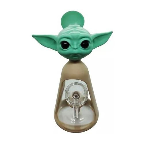 Bong Silicona Bong Pipa De Agua  Baby Yoda