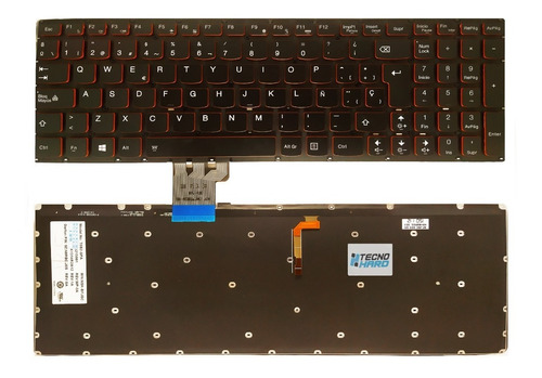 Teclado Laptop Lenovo Y50-70 Y50-80 Y70-70 Edge 15 Iluminado