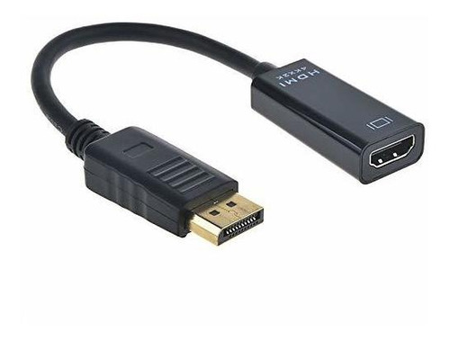 Cable Hdmi - Cy Displayport To Hdmi Cable Adapter 4k 2k Dp D